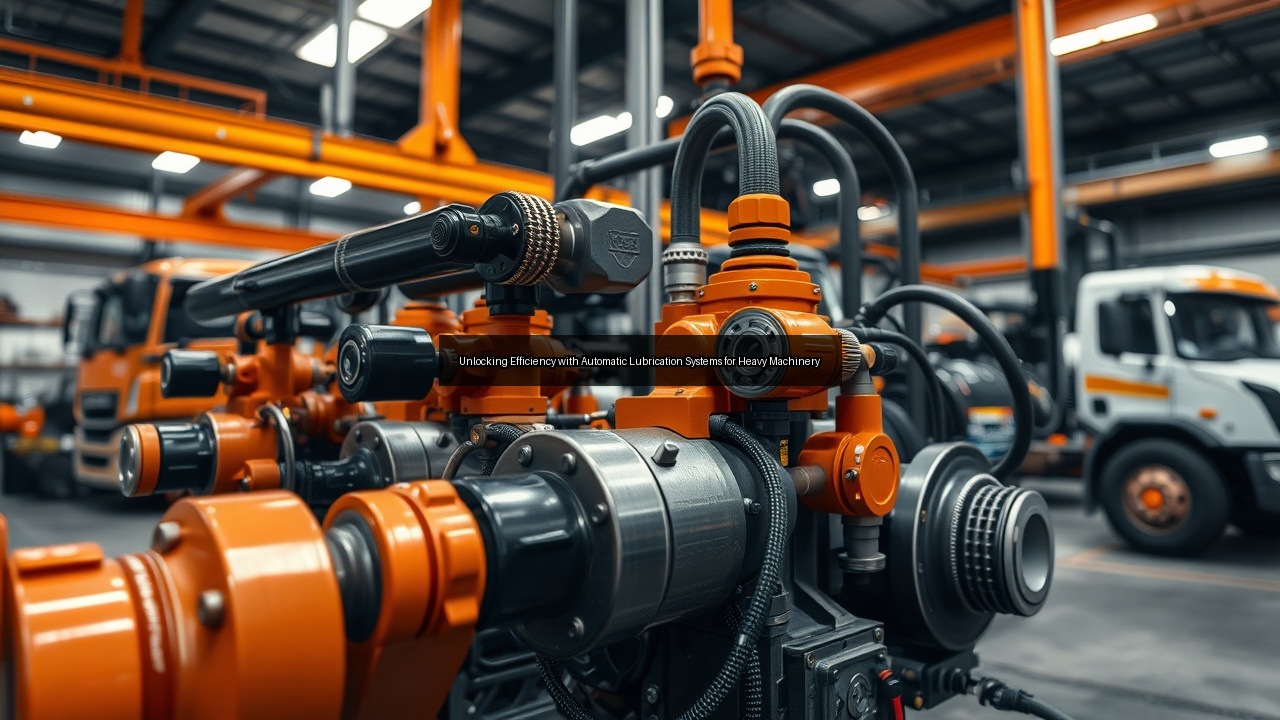 repairs and maintenance automatic lube systems connector grease system automation